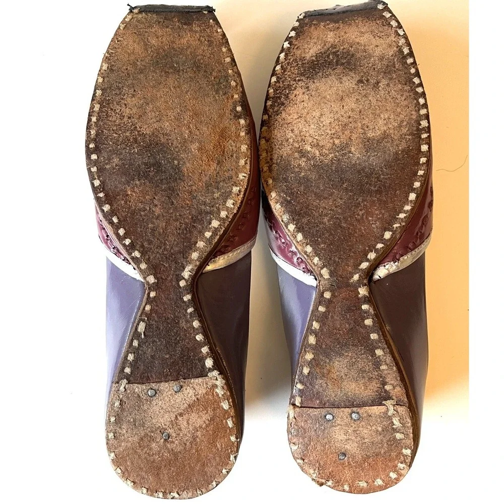 India Punjabi Handmade Leather Shoes Women's‎ Size 9